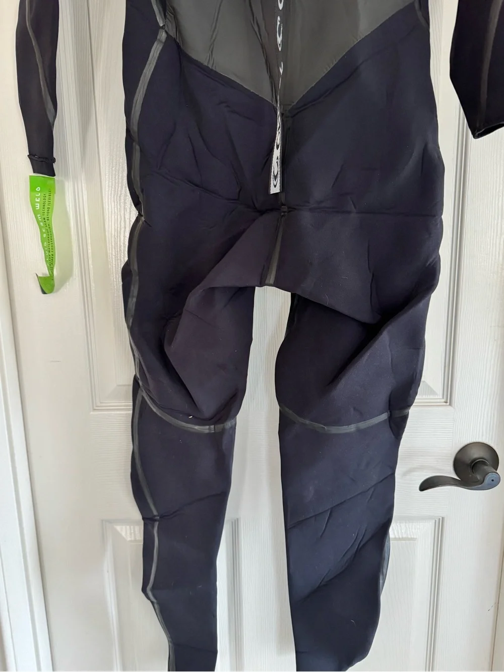 NWT O'NEILL Men’s 3/2 PSYCHO II Full Wetsuit FSW Neoprene ZZ Back Zip Black - XL